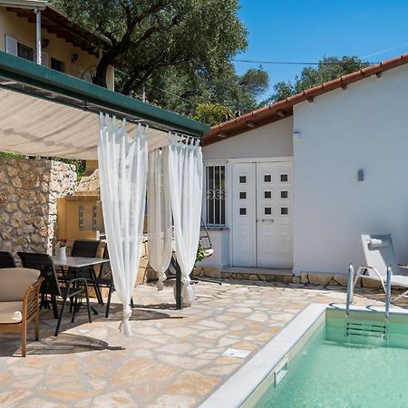 Alkinoi Seaview Villa With Private Pool By Konnect, Nisaki Ниссаки Экстерьер фото