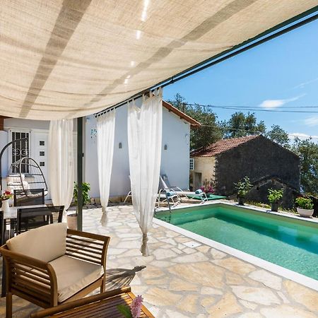 Alkinoi Seaview Villa With Private Pool By Konnect, Nisaki Ниссаки Экстерьер фото